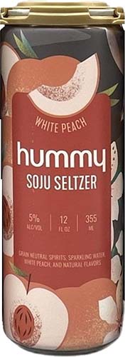 Hummy White Peach Soju Rtd 4pk/6