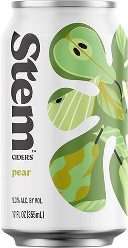 Stem Ciders Pear Apple Can