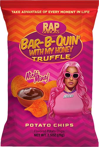 Rap Snacks Bbq Truffle 2.5 Oz Package