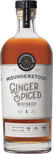 Misunderstood Ginger Spiced Whiskey 50ml