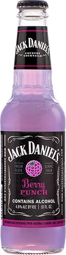 Jack Daniels Country Cocktails Berry Punch Btl