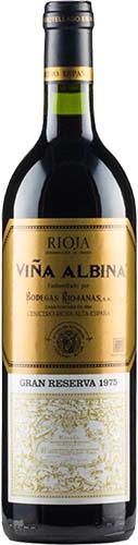 Vina Albina Rioja Gran Reserva 1975