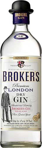 Brokers London Dry Gin 750
