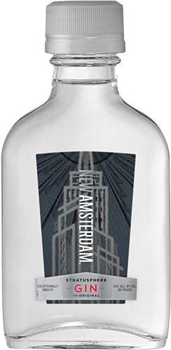 100 Mlnew Amsterdam Stratusphere Gin - The Original 80pf  48pk - 1