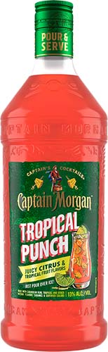 Captain Morgan Tropical Hurricane 23.5oz Can