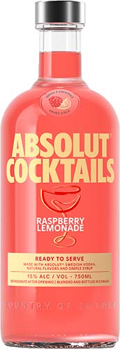 Absolut Rts Raspberry Lemonade