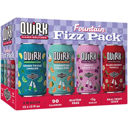 Quirk Fountain Fizz 12 Pk