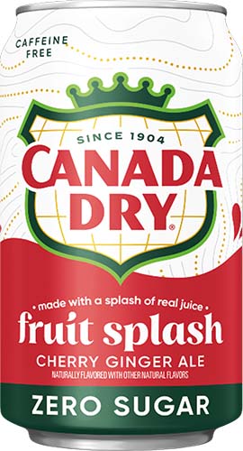 Canada Dry Ginger Ale Cherry