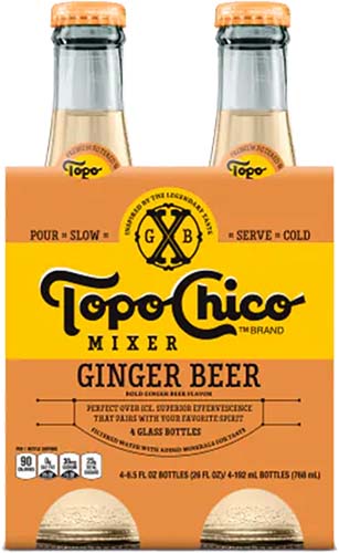 Topo Chico Ginger Beer 4pk