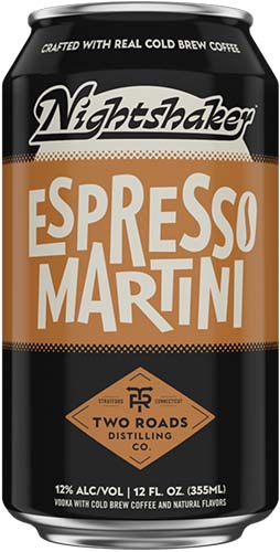 Two Roads Nightshaker Espresso Martini 4pk Can