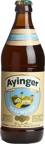 Ayinger Brau Weisse 16.9oz Bottle