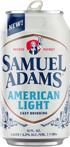 Sam Adams Cans American Light