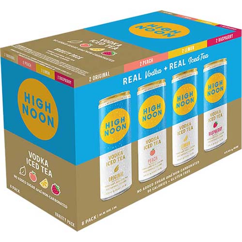 High Noon Iced Tea 8pk Cn