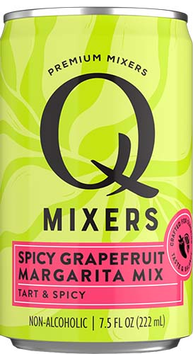 Q Spicy Grapefruit Margarita 4pk Cans