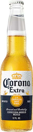 Corona Extra Mexican Lager Import Beer Bottle