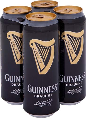 Guinness Draught 4pk Cans 16.00oz*