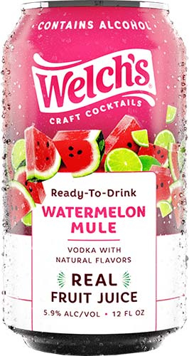 Welchs Vodka Watermelon Mule 4pk