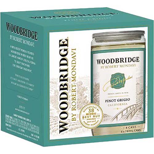 Woodbridge Pinot Grigio 4 Pk Cans