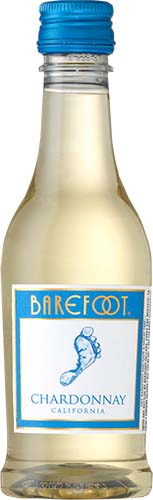 Barefoot Chardonnay 187ml 4-pack