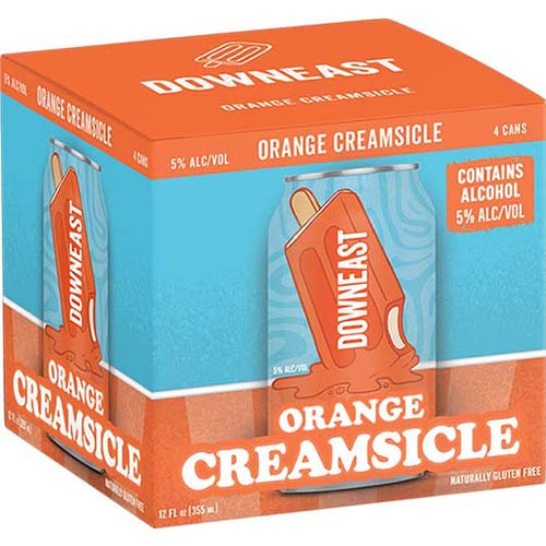 Downeast Creamsicle4pk Ma 12oz Can