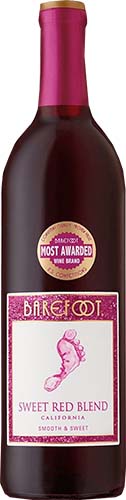 Wine Barefoot  Sweet Red           750