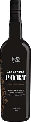 Terra D'oro Zinfandel Port Wine