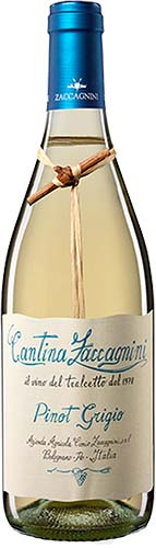 Zaccagnini Pinot Grigio 750 Ml Bottle