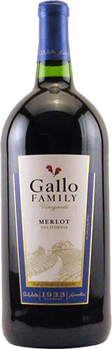 Gallo Family                   Merlot
