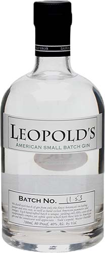 Leopold Bros American Small Batch