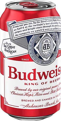 Budweiser Cans 24pk
