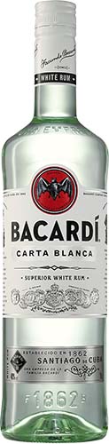 Bacardi Silver Liter