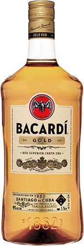 Bacardi Rum Gold 1.75lt*