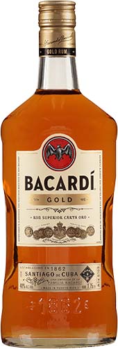 Bacardi Gold Rum 1.75 Liter