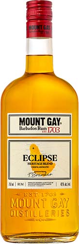 Mount Gay Rum Eclpise 80pf 1.00lt