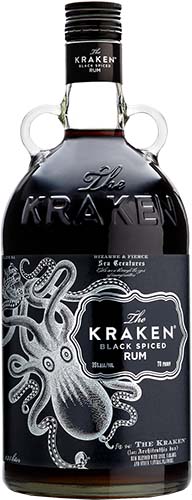 The Kraken Black Spiced Rum 70 Proof