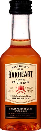 Bacardi Oakheart Sp Rum 50ml