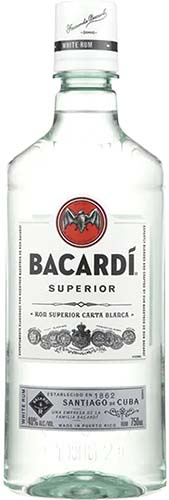 Bacardi Superior Rum Pet 750