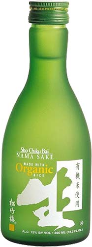 Sho Chiku Bai Organic Sake