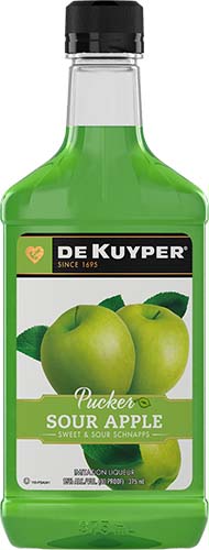 Dekuyper Pucker Sour Apple Schnapps Liqueur