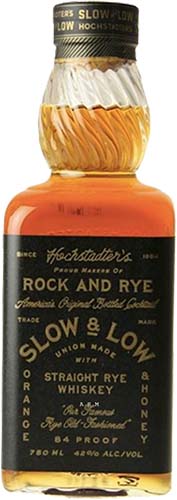 Hochstadter's 'slow And Low' Rock & Rye