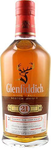 Glenfiddich Scotch 21yr