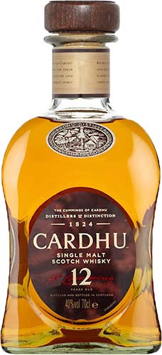 Cardhu 12 Year Old Single Malt Scotch Whiskey