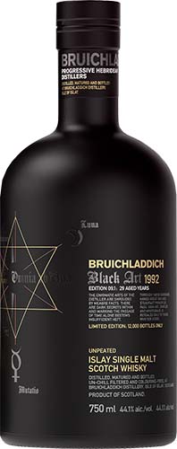 Bruichladdich Black Art Unpeated Islay Single Malt Scotch Whiskey
