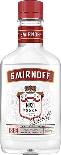 375 Mlsmirnoff Vodka 80