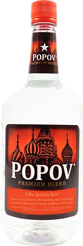 Popov Vodka 80 1.75