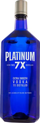 Platinum Vodka 80 Proof (pet) 1.75 Ltr Plastic