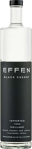 Effen Black Cherry Vodka 750