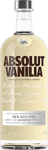 Absolut Vanilla Flavored Vodka