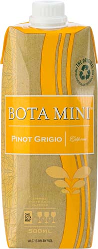 Bota Mini Pinot Grigio 500ml