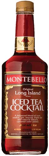 Montebello Iced Tea Cocktail